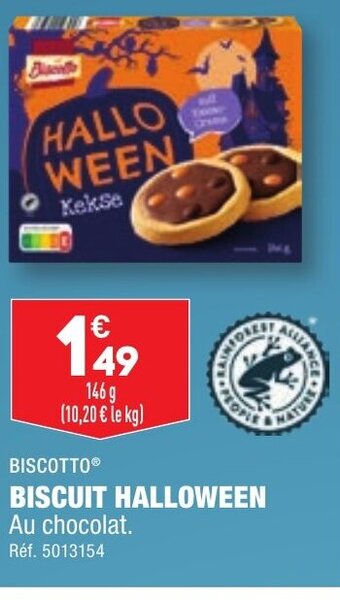 ALDI BISCUIT HALLOWEEN offre