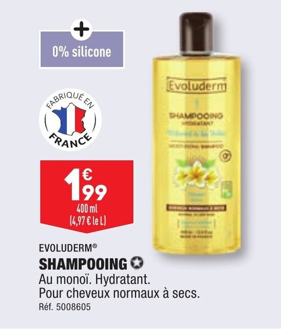 Promo SHAMPOOING chez ALDI
