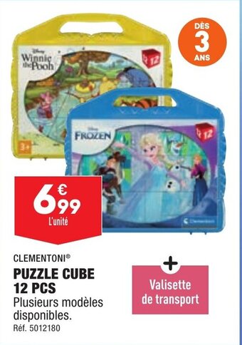 ALDI PUZZLE CUBE 12 PCS offre