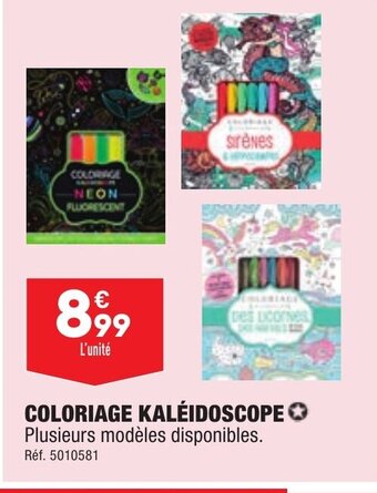 ALDI COLORIAGE KALEIDOSCOPE offre