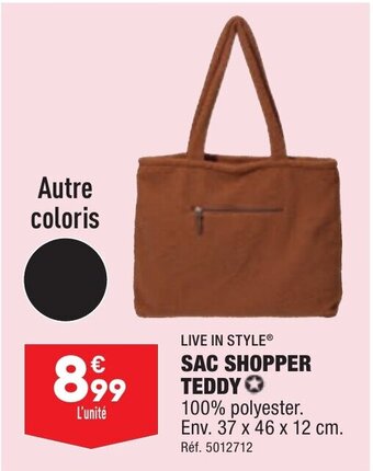 ALDI SAC SHOPPER TEDDY offre