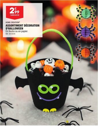 ALDI ASSORTIMENT DÉCORATION D'HALLOWEEN offre