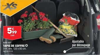ALDI TAPIS DE COFFRE offre