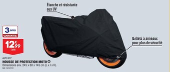 ALDI HOUSSE DE PROTECTION MOTO offre