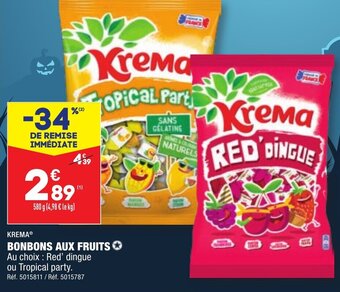 ALDI BONBONS AUX FRUITS offre