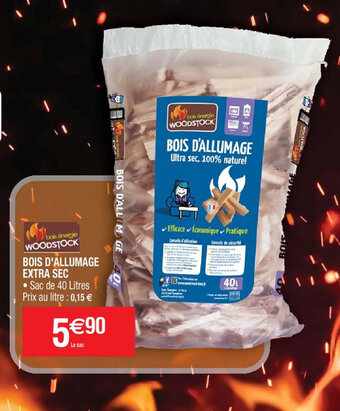 BOIS D'ALLUMAGE EXTRA SEC