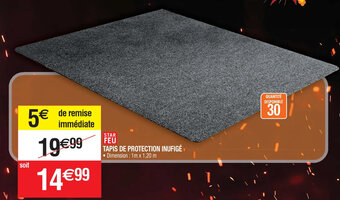 Cora x Carrefour TAPIS DE PROTECTION INUFIGÉ offre