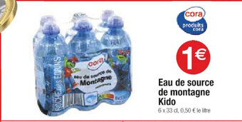 Eau de source de montagne Kido