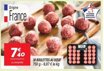 Netto 30 BOULETTES AU BOEUF offre