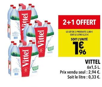 Supeco Vittel vittel offre