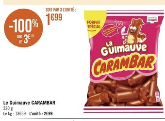 Le Guimauve CARAMBAR