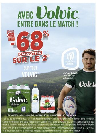 Géant Casino SUR TOUT VOLVIC offre