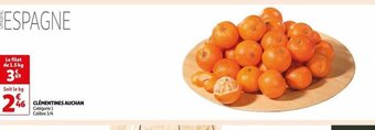Auchan CLEMENTINES AUCHAN offre