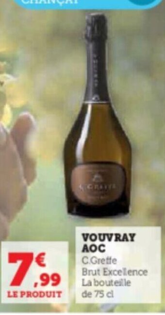 Super U VOUVRAY AOC offre