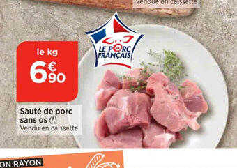 Bi1 Sauté de porc sans os offre
