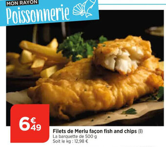 Bi1 Filets de Merlu façon fish and chips offre
