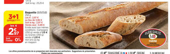 Bi1 Baguette offre