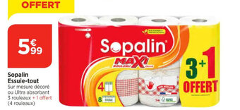 Bi1 Sopalin Essuie-tout offre