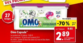 Lidl Omo Capsule offre