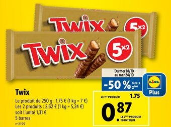 Lidl Twix offre