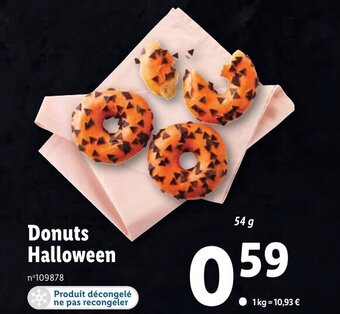 Lidl Donuts Halloween offre