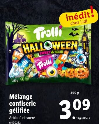 Lidl Mélange confiserie gélifiée offre