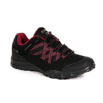 Decathlon Lady edgepoint iii femme randonnée chaussures - noir / rose foncé offre