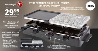 Lidl Raclette-gril offre
