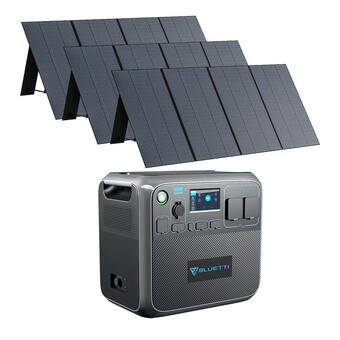 Decathlon Générateur électrique bluetti ac200p avec 3 panneau solaire 350w pv350 offre