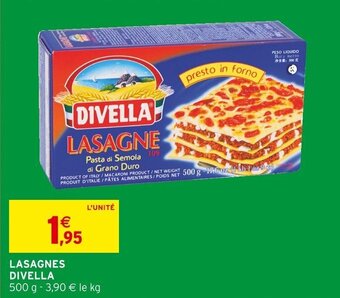 Intermarché LASAGNES DIVELLA offre