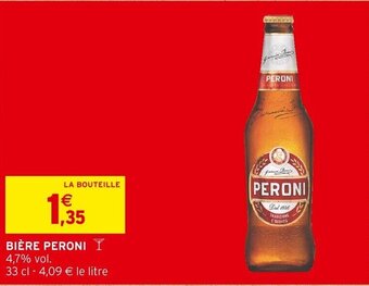 Intermarché BIÈRE PERONI offre