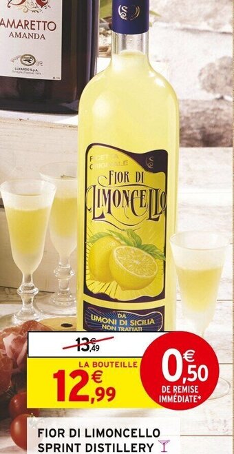 Intermarché FIOR DI LIMONCELLO SPRINT DISTILLERY Y 30% vol. offre