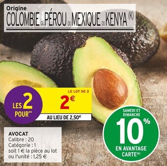 Intermarché AVOCAT offre