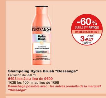 Dessange shampoing hydra brush