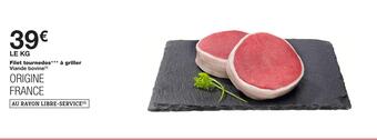 Monoprix Filet tournedos à griller offre