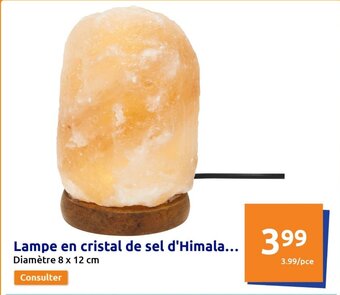 Action Lampe en cristal de sel d'Himala... offre