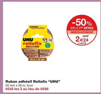 Uhu ruban adhésif rollafix
