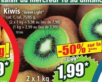 Norma Kiwis "Green Light" offre