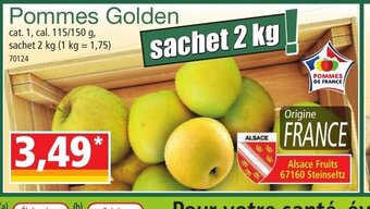 Norma Pommes Golden offre