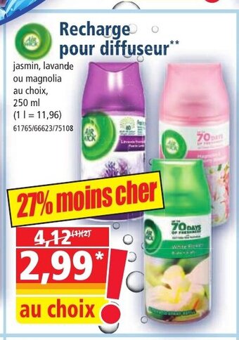 Norma Recharge pour diffuseur** offre