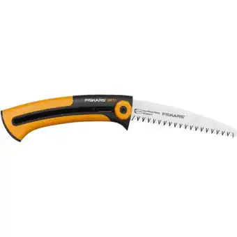 Jardiland Fiskars - scie à lame rétractable xtract sw73 lame 160 mm offre