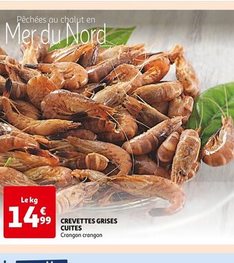 Auchan CREVETTES GRISES CUITES offre