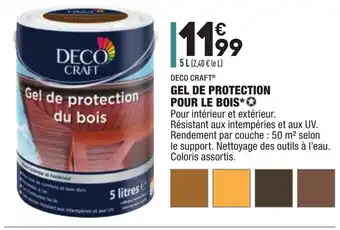 ALDI Gel de Protection pour le Bois offre