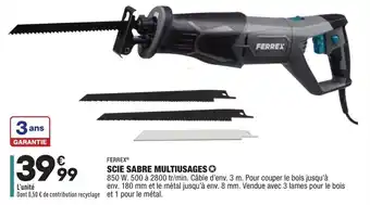 Scie Sabre Multiusages