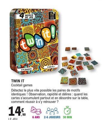 E.Leclerc Espace Culturel TWIN IT offre