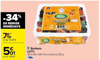 Carrefour i Bonbons LUTTI offre