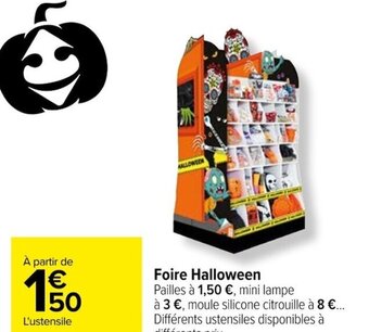 Carrefour Foire Halloween offre