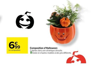 Carrefour Composition d'Halloween offre