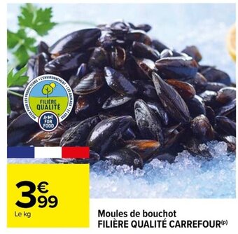 Carrefour Moules de bouchot FILIÈRE QUALITÉ CARREFOUR (P) offre
