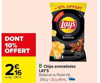 Carrefour Chips aromatisées LAY'S offre